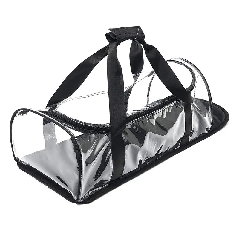 OEM PVC Tote Travel Bags for Baseball Hat Storage Crossbody Bags for Sport Multi functional Waterproof Transparent Luggage Bags