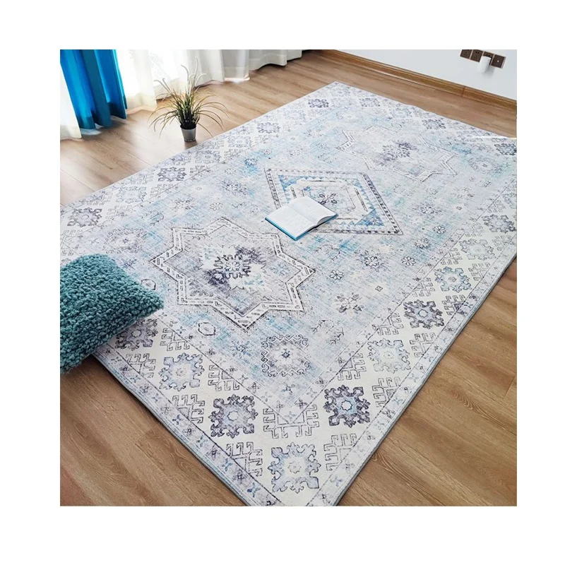 luxury new design Print Vintage traditional style carpet karpet home decorect washable anti-slip area rug