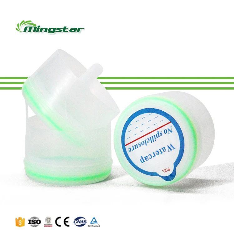 Non-Spill 18.9L/19L/20L/5 Gallon Water Plastic Bottle Smart Lids Press Cap Cover 55 mm Bottle Cap