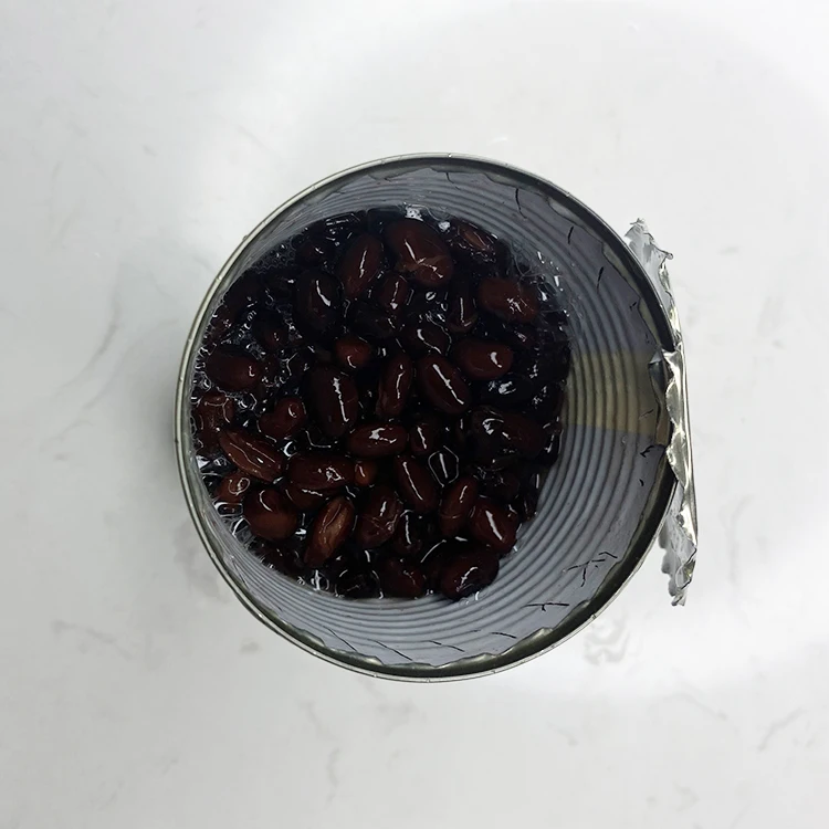 Hot selling healthy 425g canned black bean salt canned vegetables food