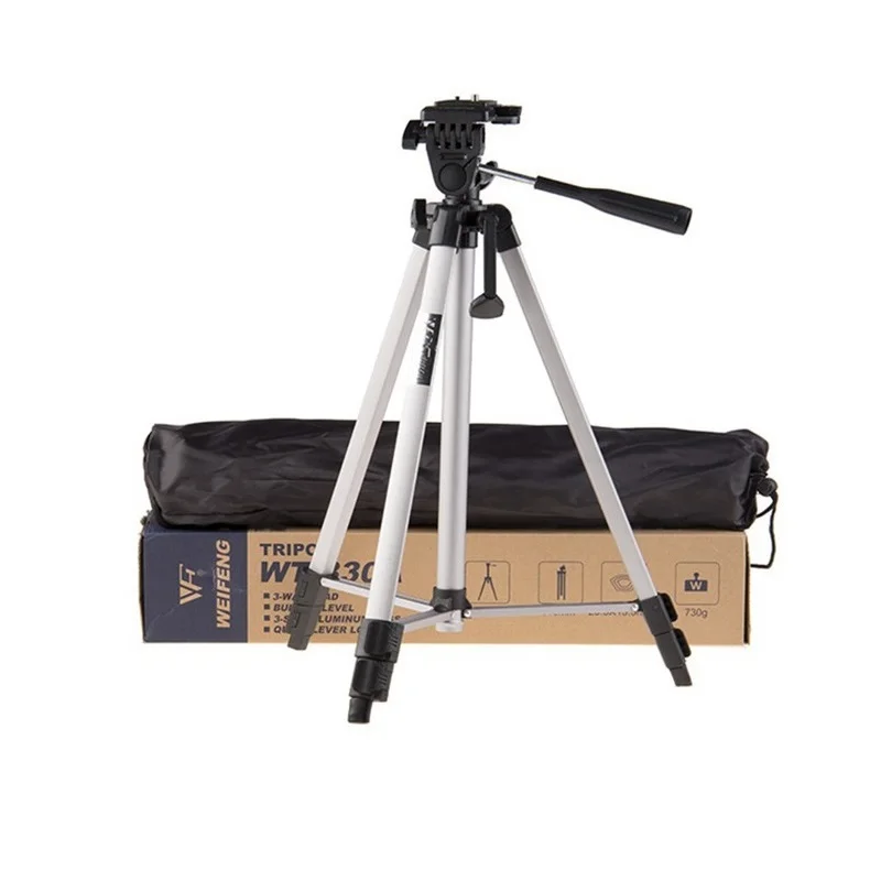 Для Canon штатив-тренога для камеры-регистратора WT330 штатив-Трипод камеры с цветком wt 330 А-образная стойка 130 см мобильных телефонов на стенде фото