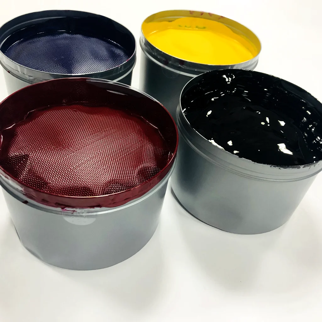 Good Quality UV cmyk Offset Screen Printing Ink for Inkjet Printer