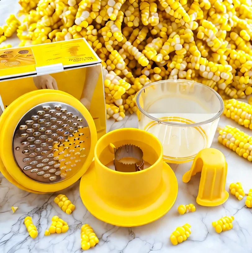 2024 Hot Selling 4-in-1 Manual Corn Planer Striper Sheller for Corn Multifunctional Fruit & Vegetable Tools