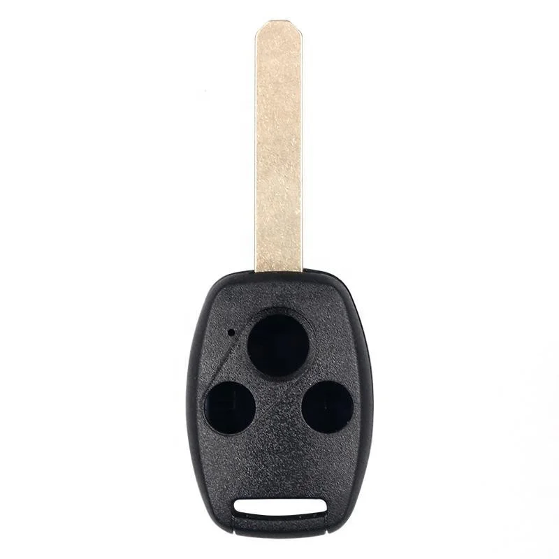 Remote Key Fob Shell + Uncut Blade 4 Button For H-onda Accord Civic