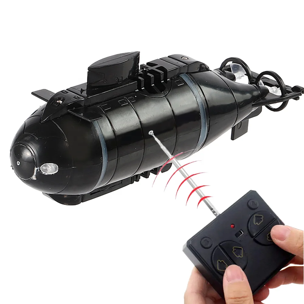 2.4G Remote Control Submarine Mini 6CH Wireless Underwater Nuclear Submarine USB Charging Water Toys RC Ship Toys For Kids