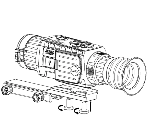 Factory Wholesale Thermal Imager with High-Sensitivity IR Detector for Outdoor Hunting Rescuing Military Thermal Image Scope