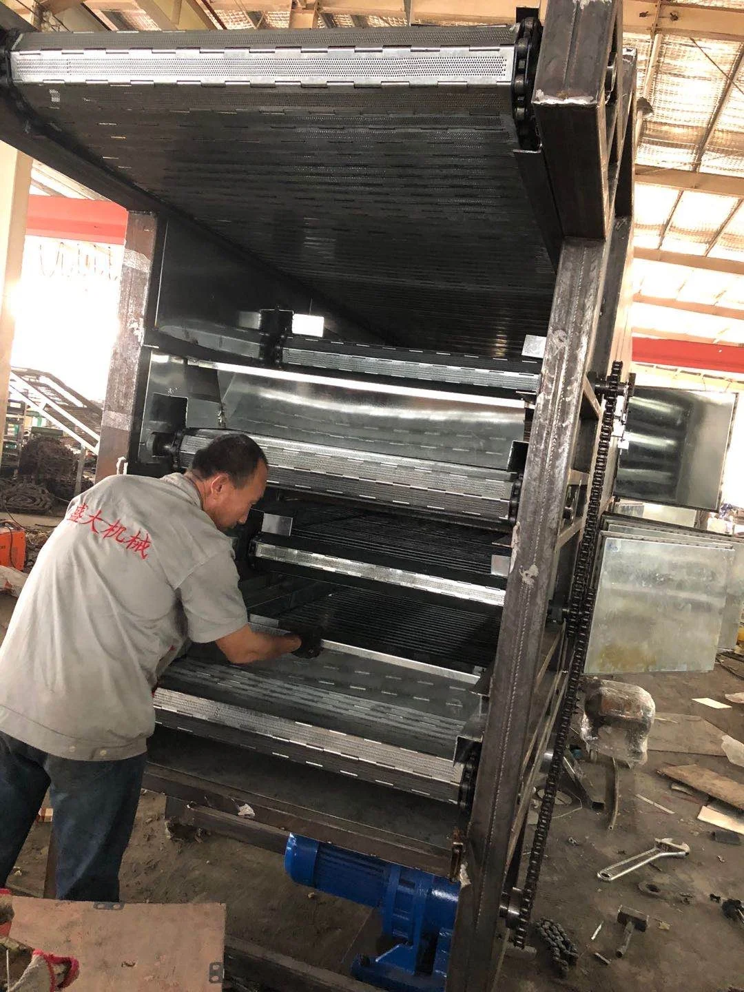 Multi-layer Dryer and Cooling Machine For Food Processing