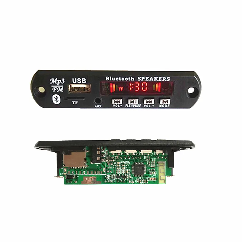 JK6836BT Factory design color display TF AUX FM bluetooth MP3 player decoder module