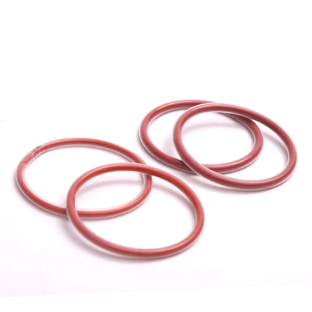 China Factory Hot Sale FEP Coated O Ring FPM FKM VMQ Silicone Rubber Seal Oring PFA PTFE Encapsulated O Ring