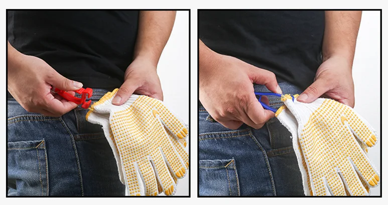 New Style Lightweight Portable Sturdy POM Plastic Anti-lost Clip For Gloves