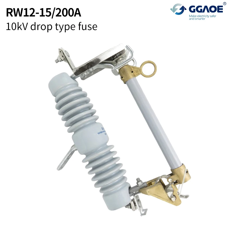 RW12 Series 15-27KV Outdoor High Voltage Distribution Protection Device Drop-out Fuse