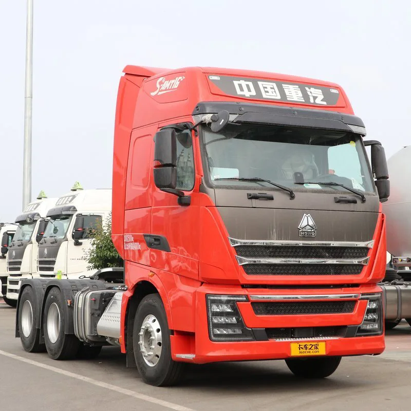 Hot Sale HOWO TH7 Heavy Truck 500hp 680hp 6X4 4X2 AMT Automatic Tractor Trucks Made in China Used Car