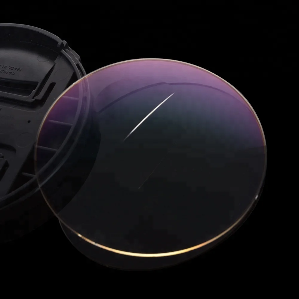 1.56 Semi Finished Photochromic Round top/Flat Top/Invisible Bifocal Lenses Optical Glasses Lens