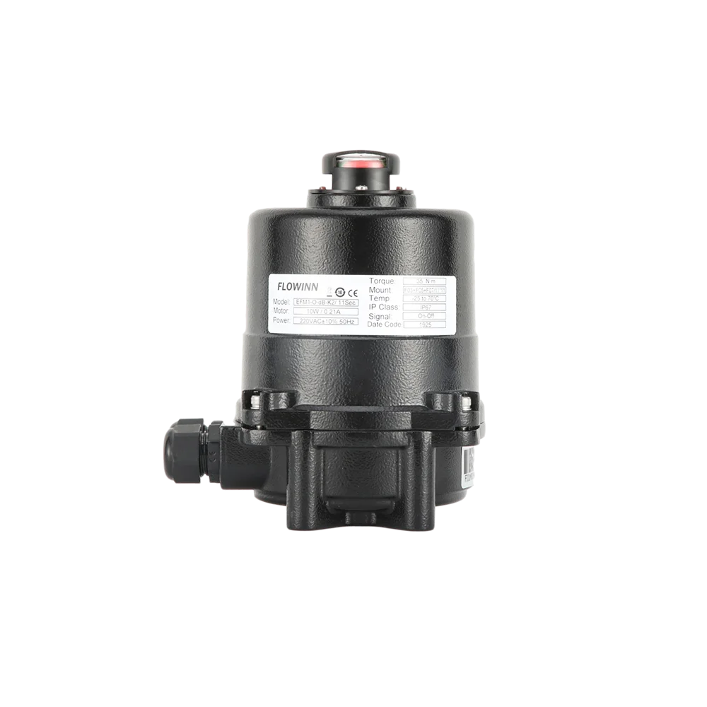 
Motor Operated power down reset motorized EFMA series electric actuator for gate valve 