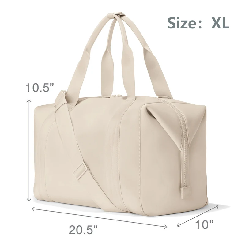 2024 New Arrival Wholesale Large Tote Gym Duffel Bag Weekend Travel Shoulder bag Waterproof Neoprene Duffle Bag