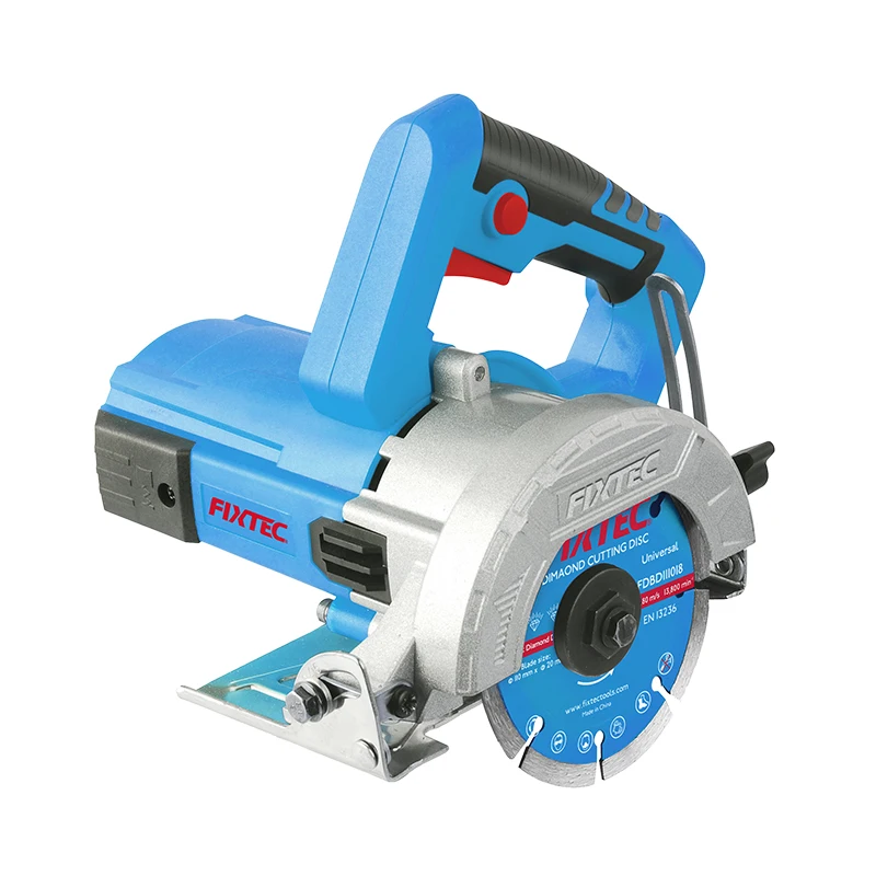 FIXTEC 1300W Electric Marble Cutter  110mm Concrete Saw Cutting Machine