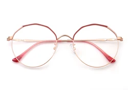 2021 New wholesale colorful stainless steel optical frames blue light blocking glasses fashion myopia reading glasses 7930