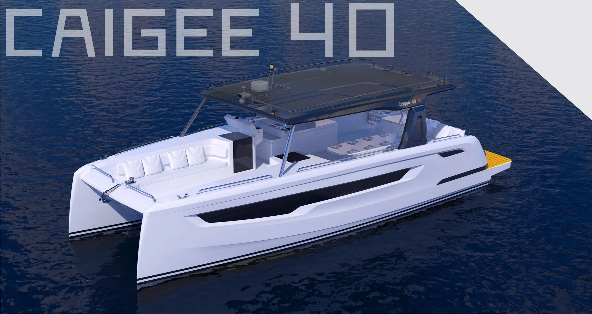 OEM Роскошная 40-футовая катамаранная яхта индивидуального цвета 12 человек 36 м из алюминиевого сплава пассажирская рыбацкая лодка для продажи