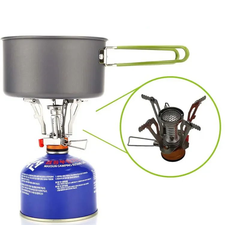 Outdoor Picnic Camping Integrated Mini Portable Stove Practical Cooktop Cooker