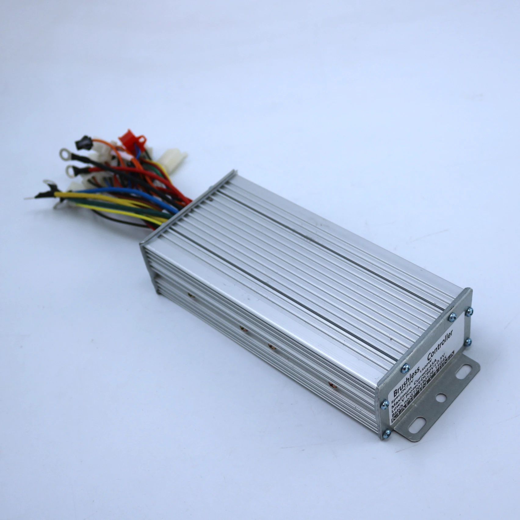 ZUNCONTROL 15 Mosfet 48-84 в 1500 Вт 45Amax двухрежимный датчик/Бессенсорный бесщеточный контроллер двигателя постоянного тока Электрический велосипедный драйвер