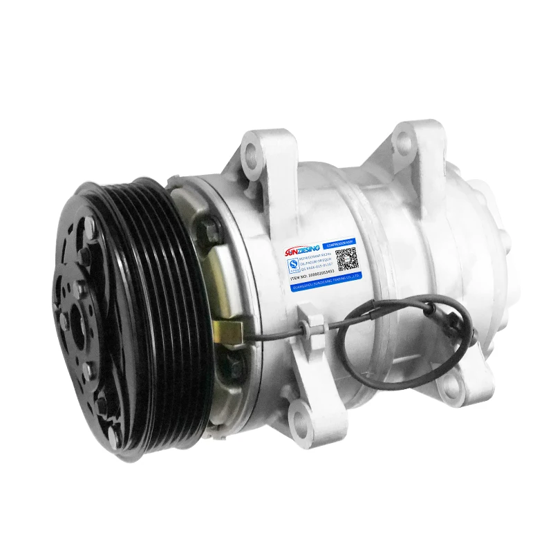 suitable for Isuzu NPR NQR 4.8L 3.9L 1996-2001 DKS-15CH 125MM  6pk 12V Car accessories Auto parts factory ac compressor