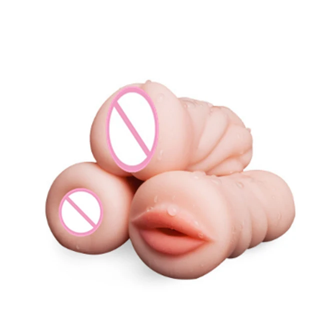 Hot Selling TPE Plastic Male Masturbator Pocket Pussy Sex Toys for Men