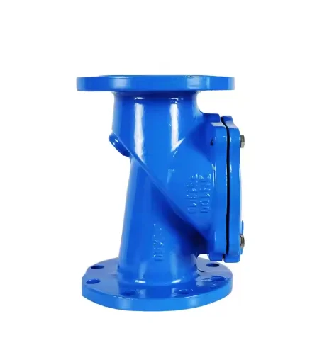 Custom H44X-16Q ductile iron rubber disc swing check valve