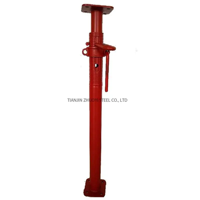 Регулируемый опорный домкрат оцинкованный для поддержки бетонных плит