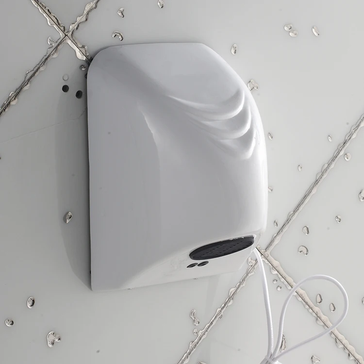 ABS manual Wall Mounted High Speed Auto Electric Jet Automatic  Hand Dryer for Toilet