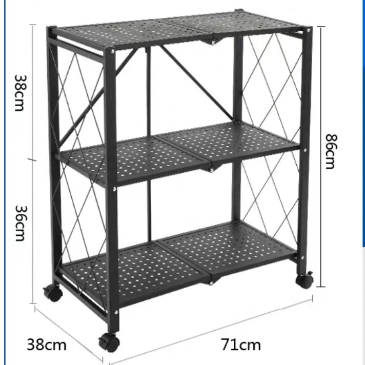 5 ярусов металлический стеллаж для хранения полка использовать в гостиной