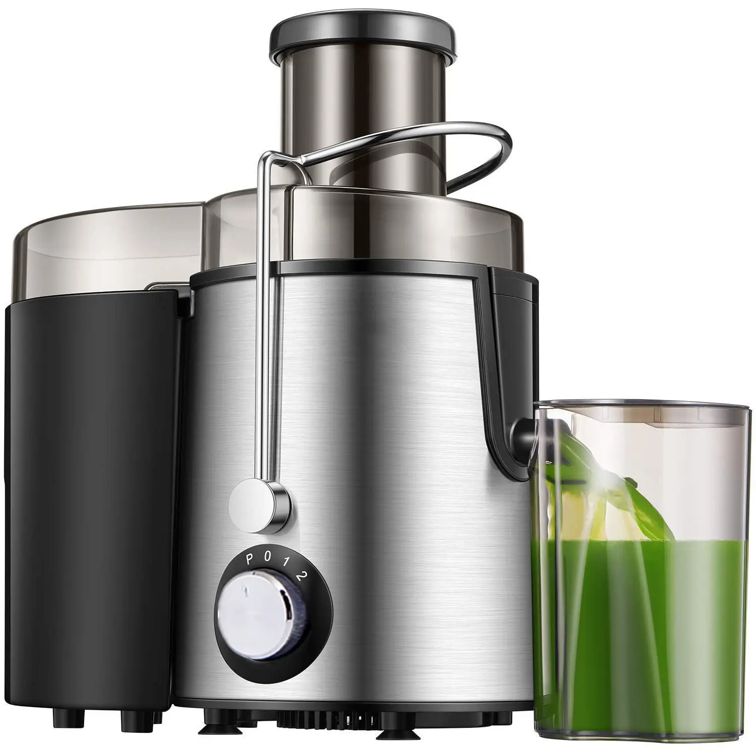 High quality juice machine&Multi speed and stainless steel body blender slow juicer