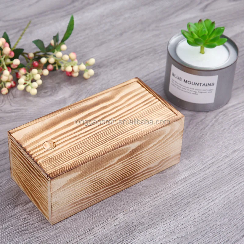  High quality wooden tea wine gift storage box