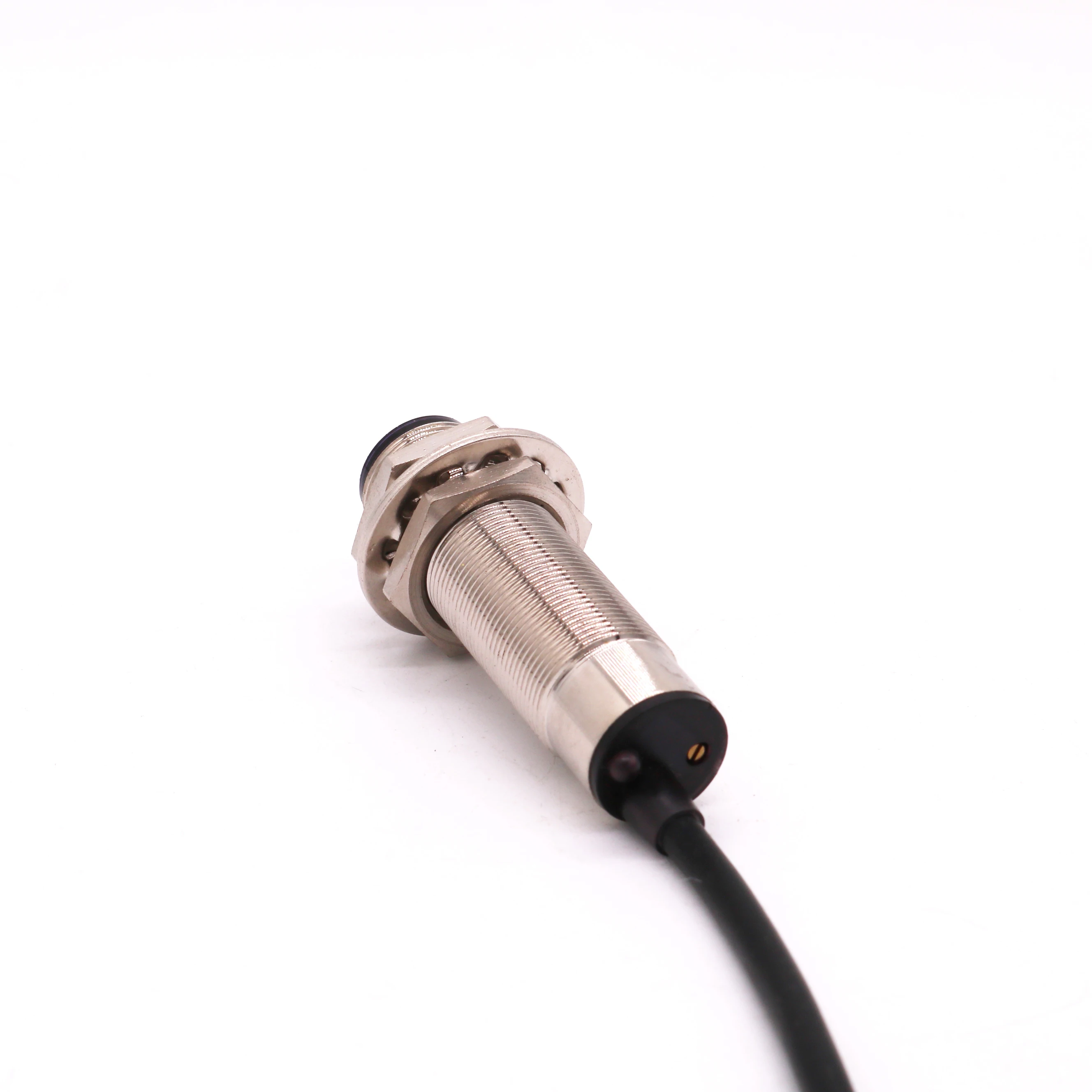 DINGGAN M18 photoelectric sensor diffuse reflection PTC18 series 30cm sensing distance 30VDC metal housing with 2m PVC cable