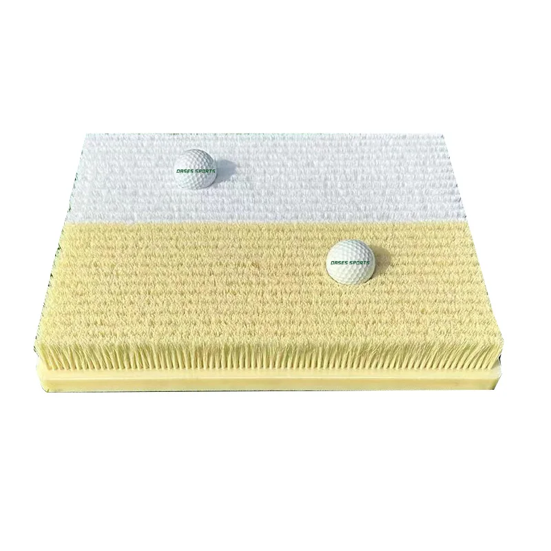 Factory Direct 2 way Sand Simulated Area Chipping Practice Golf Bunker Hitting Mat