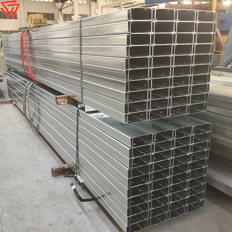 cold formed steel extrusion c/u/z/omega profile purlins installation for steel roof