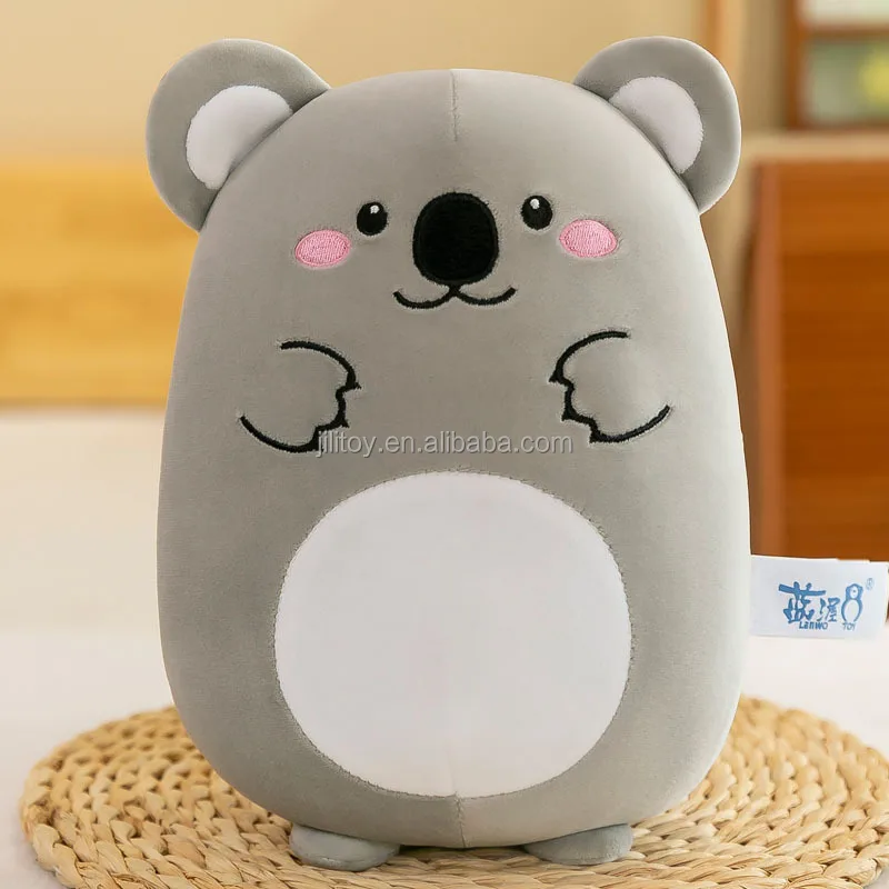 Wholesale comfortable plush toys custom animal wedding small dolls soft stuffed pillow toy owl koala match dog plush toy