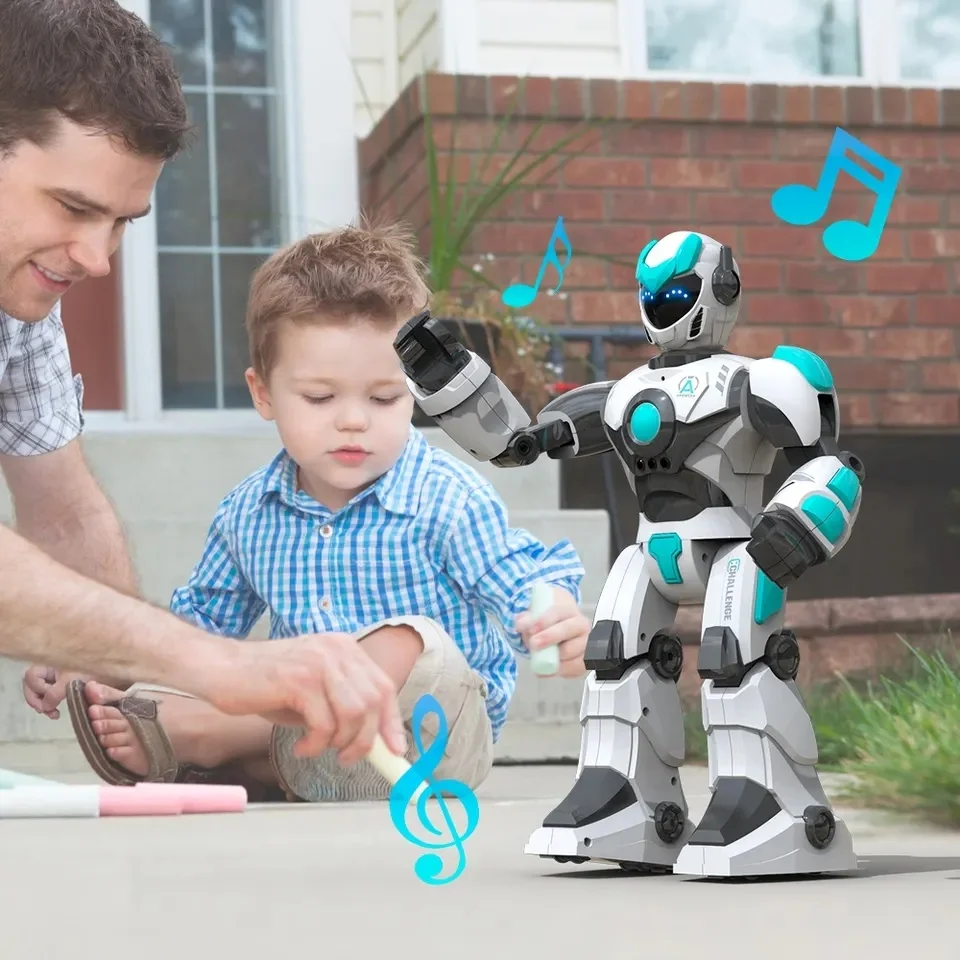 Kids Educational Toys Smart intelligent Robots technology Ai Rc Programming Remote Control stunt Robot