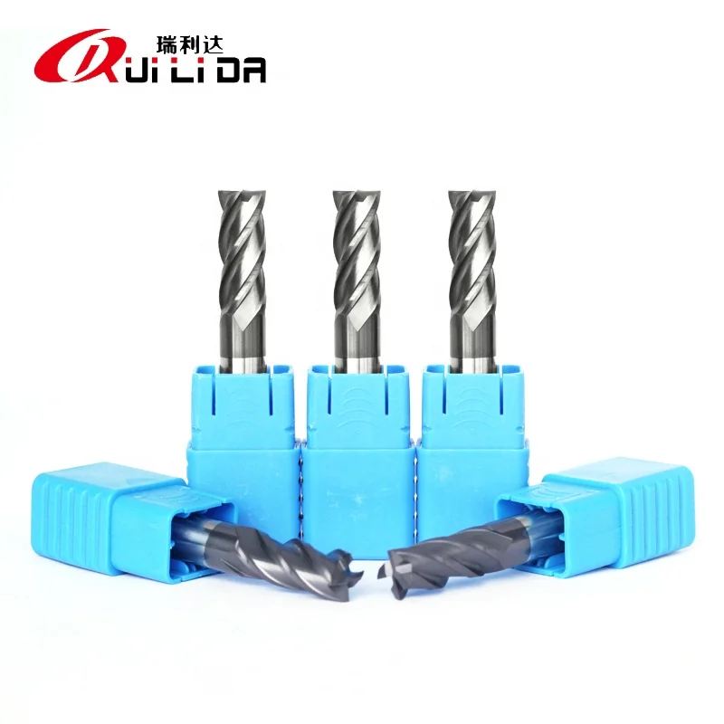 RLD HRC50 solid carbide square end mill cutters fresas cnc milling cutter for milling Cast Iron