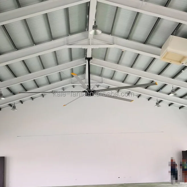 
7.3M HVLS industrial PMSM motor commercial ceiling fan 