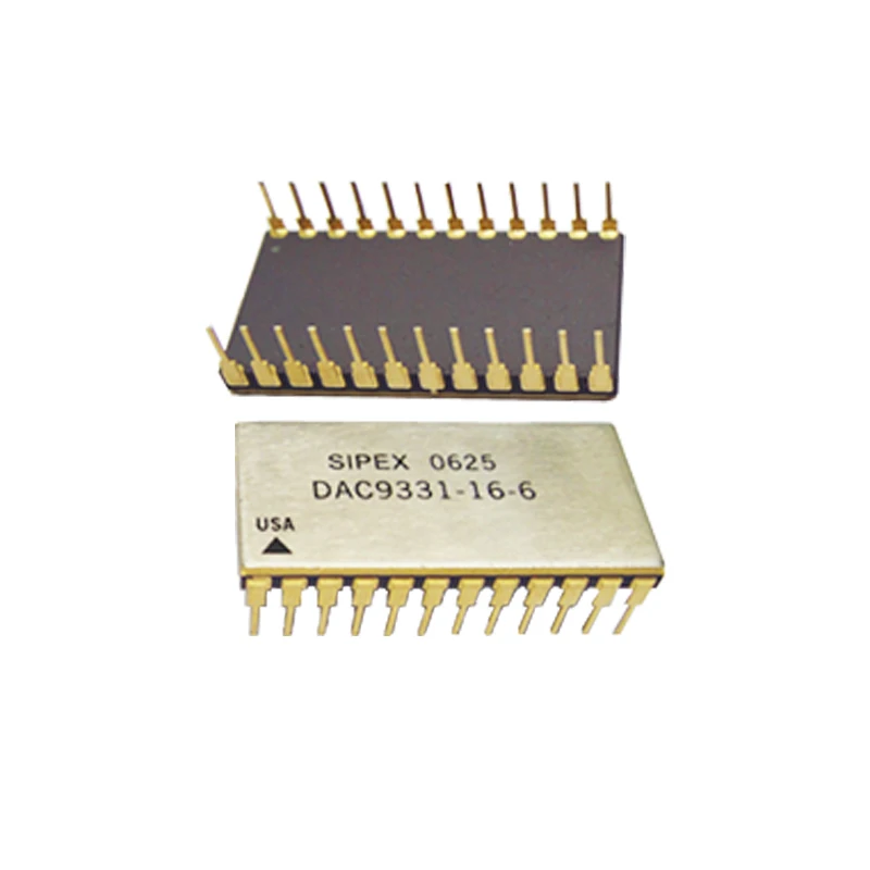 PARALLEL, WORD INPUT LOADING, 2 us SETTLING TIME, 16-BIT DAC, CDIP24 DAC9331-16-6