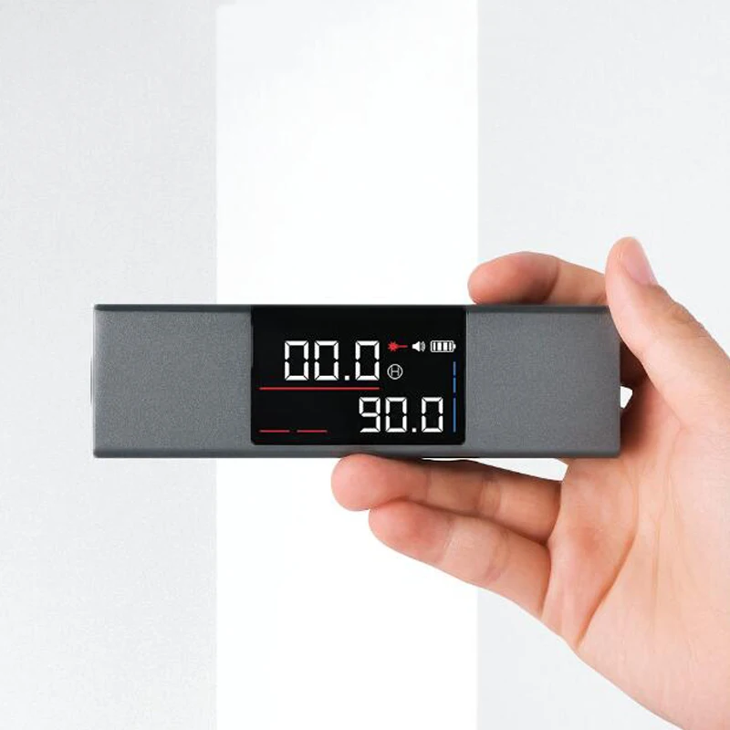 XIAOMI DUKA LI1 Single Laser Protractor Digital Inclinometer Angle Measure Ruler Type-C Charging Laser Measurement