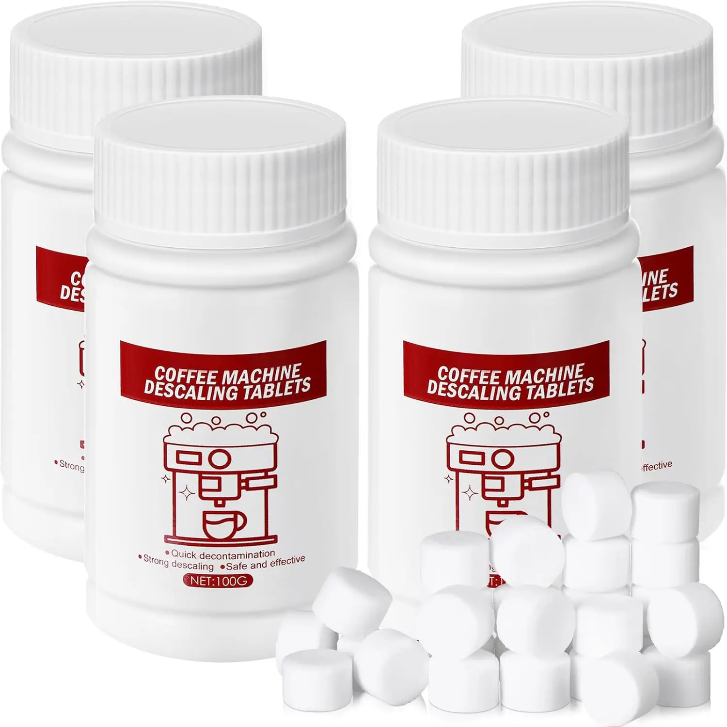 Coffee Grinder Machine Cleaner Tablets Effervescent Tabs Descaling Agent