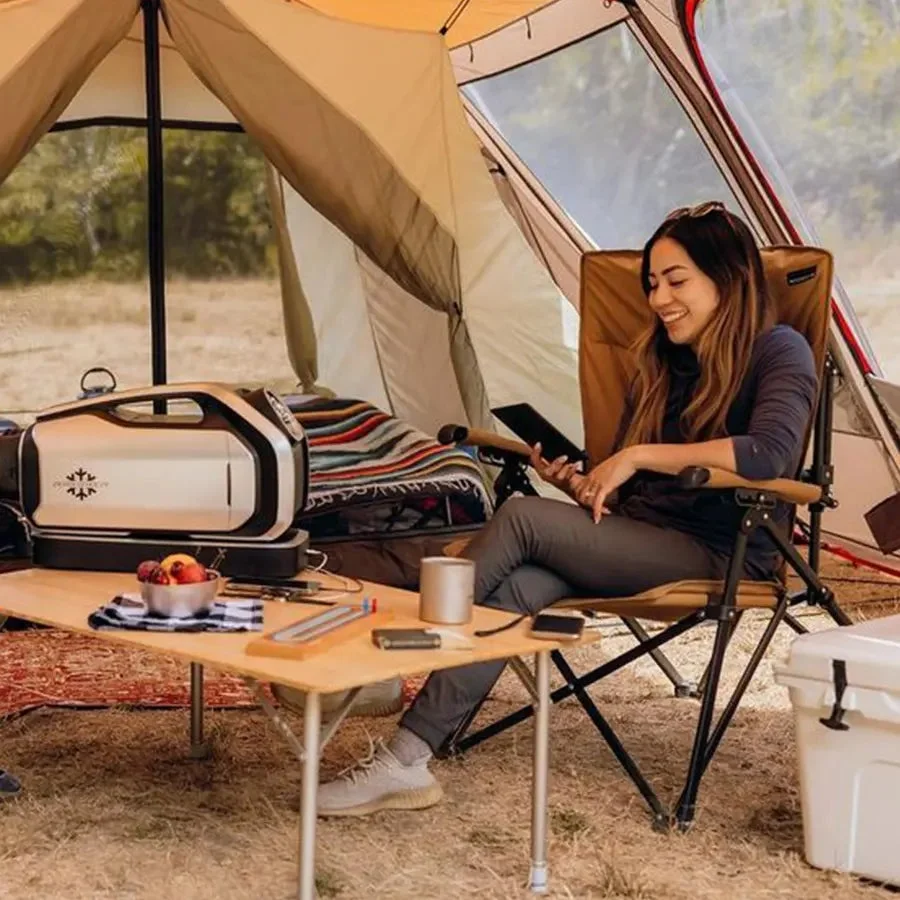 Mini Portable Air Conditioner R134A DC24V Convenient Handle with Portable AC Outdoor Using for travelling camp