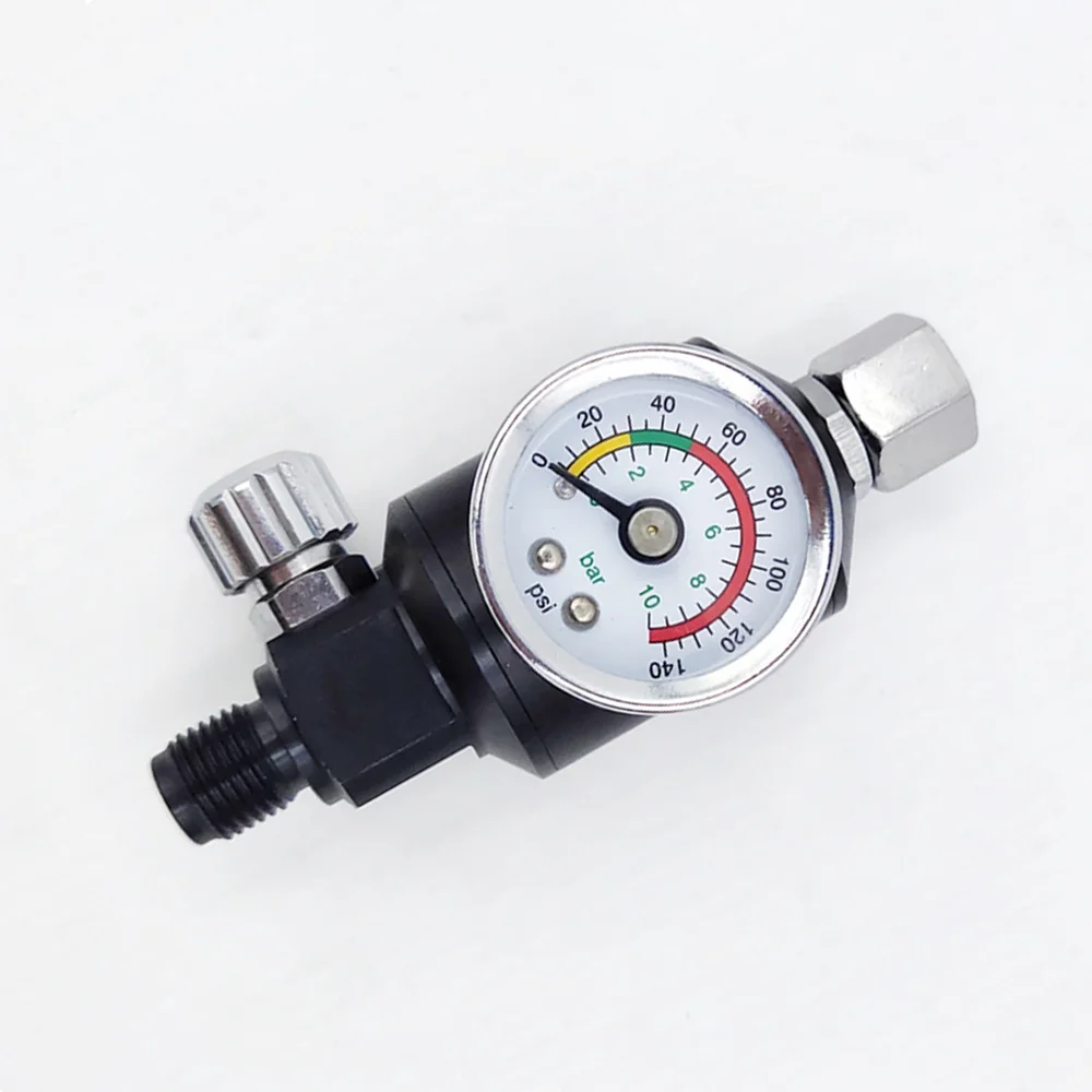 Spray Gun Air Regulator Paint Regulator Pressure Gauge Regulating Valve Filter Oil-water Separator Pneumatic Accessory.