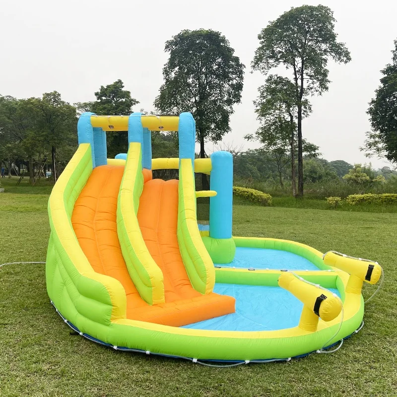 OEM hot commercial inflatable bouncy castle inflatable water slide bouncy house inflatable trampoline