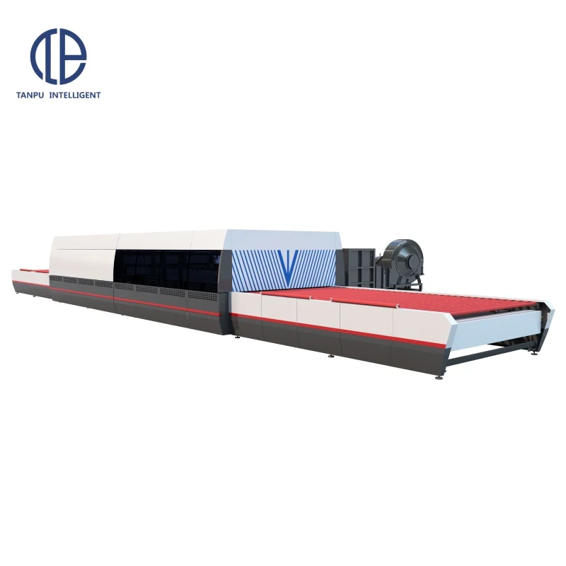 TANPU PG3624TD Glass Tempering Machine Industrial Security Glass Manufacturing Processing Tempering Machine
