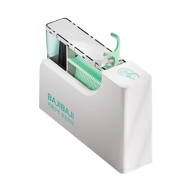 OEM ODM Customized Private Label Hygienic Innovator Automatic Dental Floss Picks Dispenser