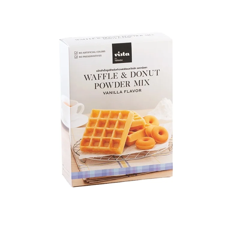 
High Quality Food Grade Wholesale Vanilla Flavor Waffle and Donut Powder Mix waffle mix powder 