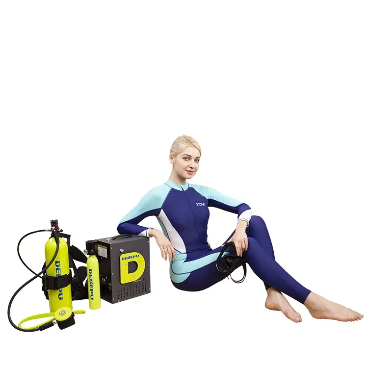 DEDEPU New Scuba Diving Snorkel Equipment Mobile Supports 0.5 Hour Scuba Snorkel For A Maximum Depth OF 10 Meters