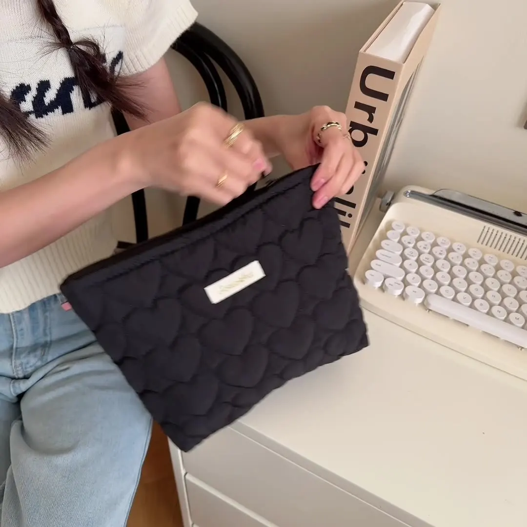 Make -up skin care products coin bag inside bile multi -function storage bag